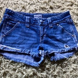 Capricorn studded shorts